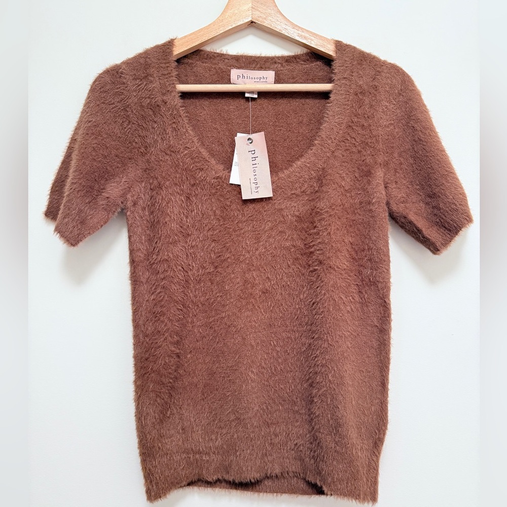 Philosophy Soft Tan Sweater